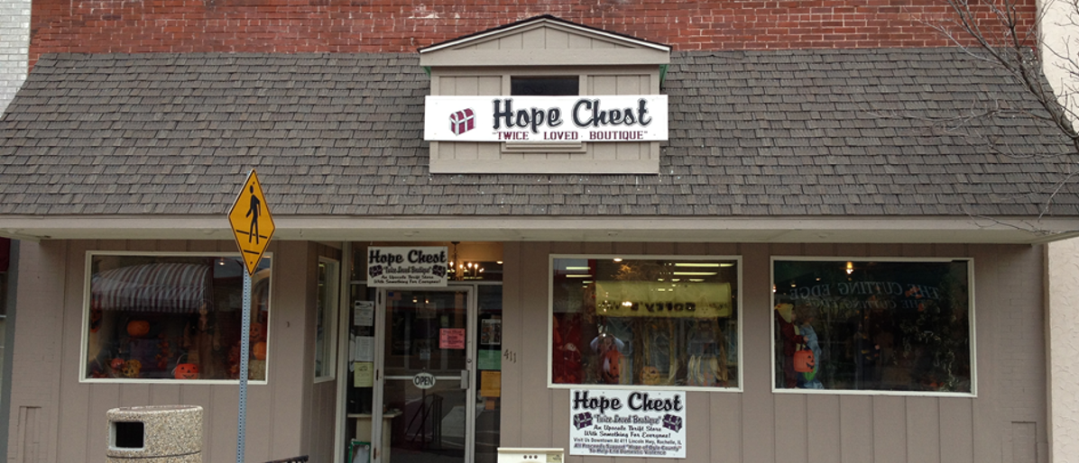 La entrada de Hope Chest